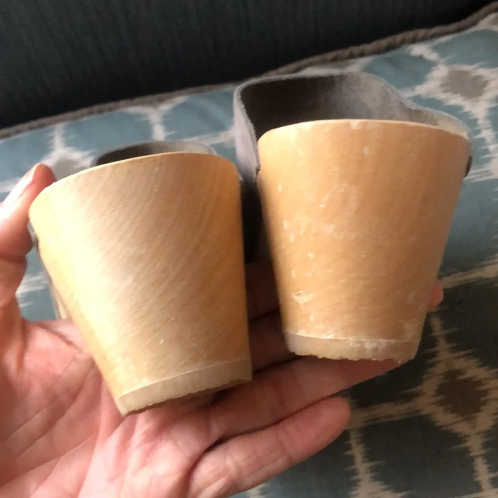 NWOT Bryr mid-heel Clementine in Pacific Gray, size 39 - Picture 5 of 5